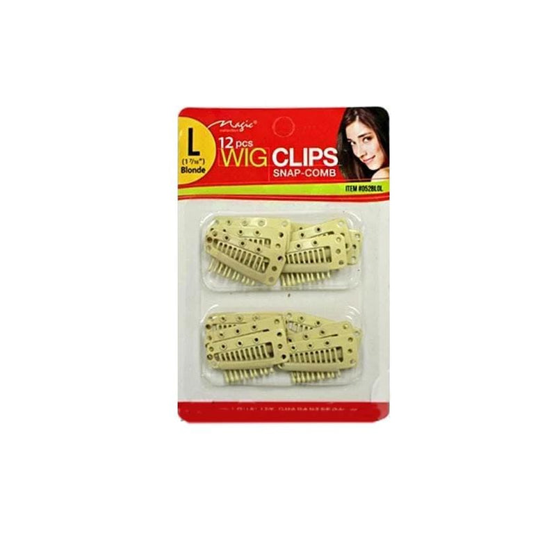 MAGIC | Wig Clip 12 pcs Blonde | Hair to Beauty.