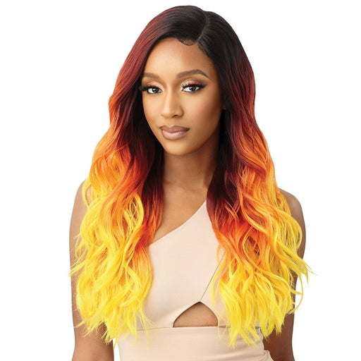 ZAHARA | Outre Color Bomb Synthetic HD Lace Front Wig | Hair to Beauty.