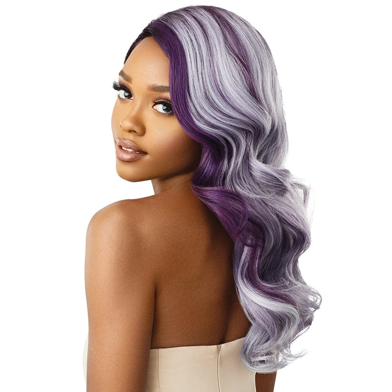 ZOEY | Color Bomb Synthetic Swiss Lace Front Wig | Hair to Beauty.