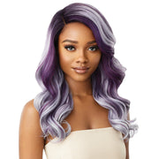 ZOEY | Color Bomb Synthetic Swiss Lace Front Wig | Hair to Beauty.