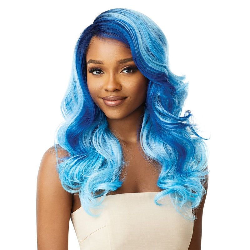 ZOEY | Color Bomb Synthetic Swiss Lace Front Wig | Hair to Beauty.