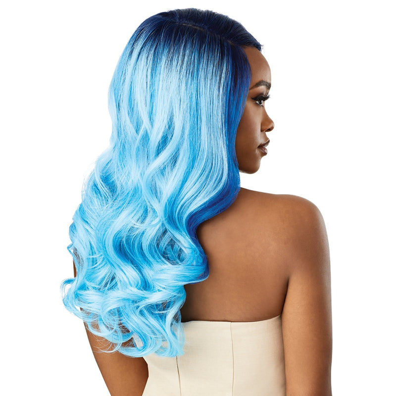 ZOEY | Color Bomb Synthetic Swiss Lace Front Wig | Hair to Beauty.