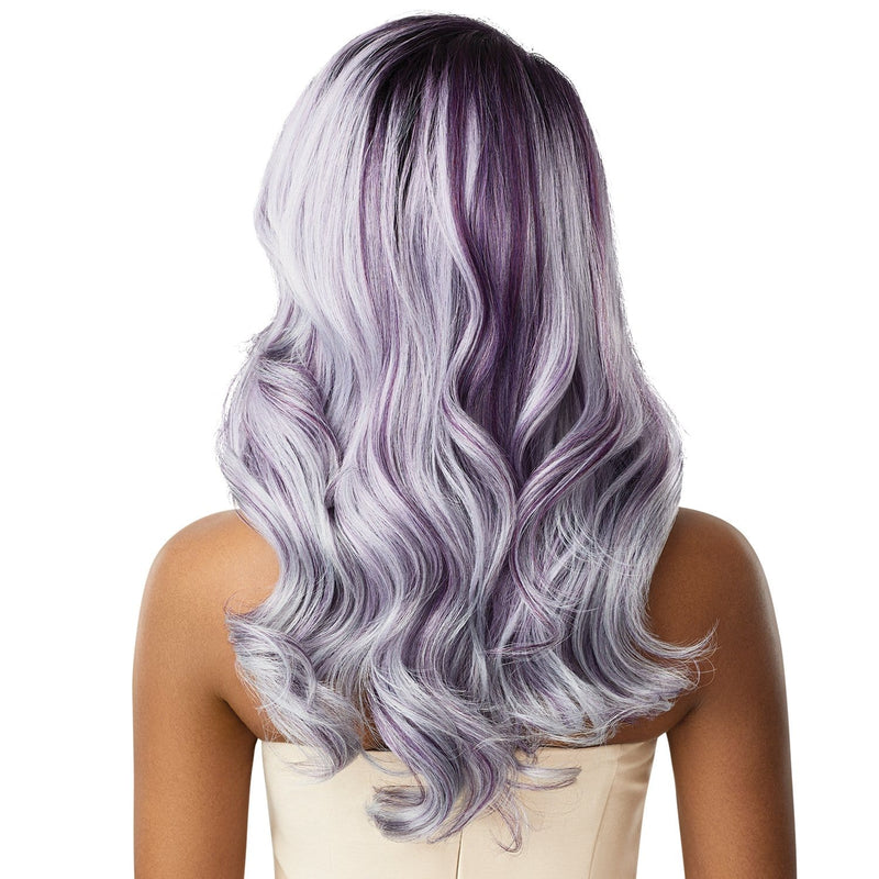ZOEY | Color Bomb Synthetic Swiss Lace Front Wig | Hair to Beauty.