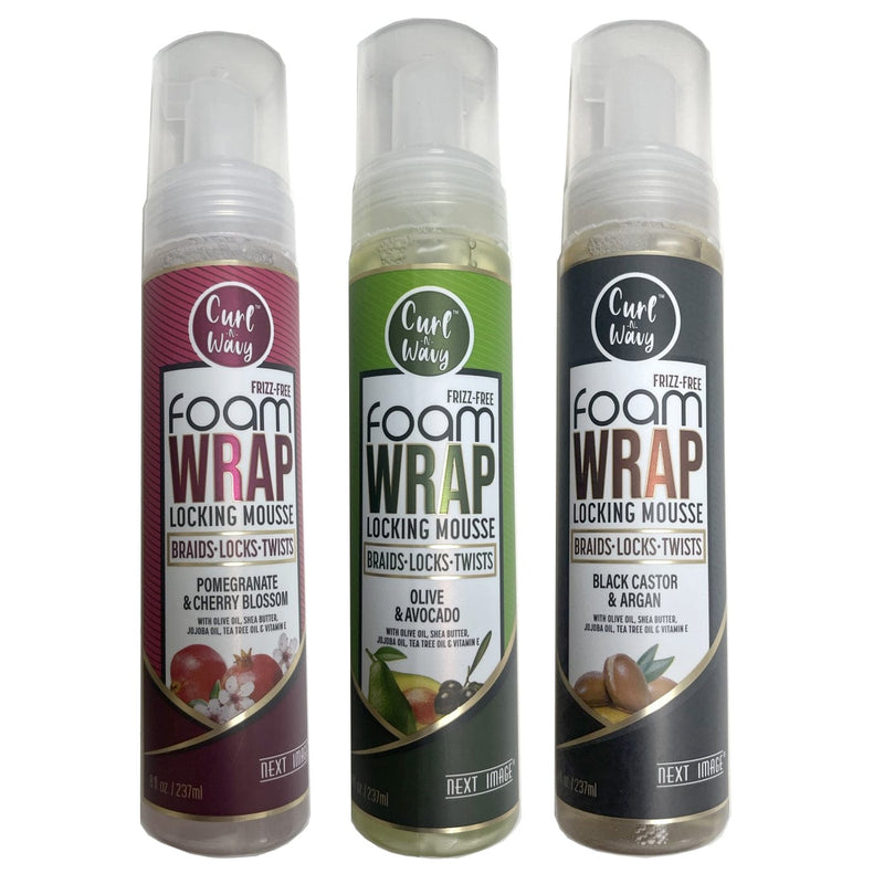 NEXT IMAGE | Foam Wrap Locking Mousse 8oz - Hair to Beauty.