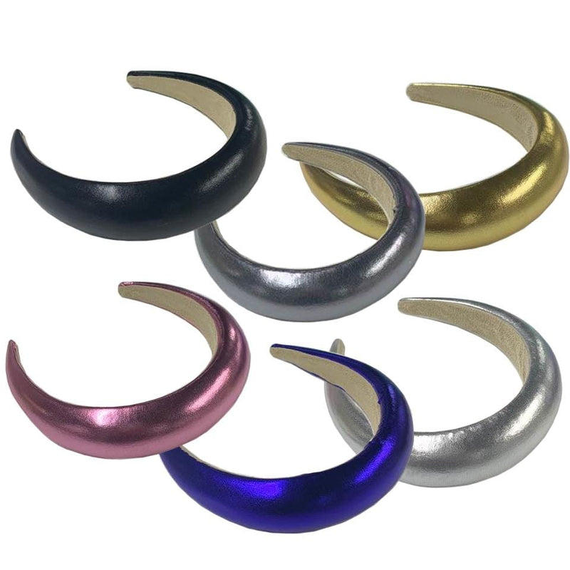 BE U | PU Leather Padded Headband | Hair to Beauty.
