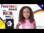 3X KIDS-DEEP TWIST 8" | Freetress Synthetic Crochet Braid