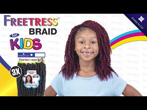 FreeTress Braid - 3X Kids Spring Twist 8 