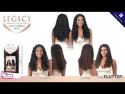 FLUTTER | Shake N Go Legacy Human Hair Blend Lace Front Wig